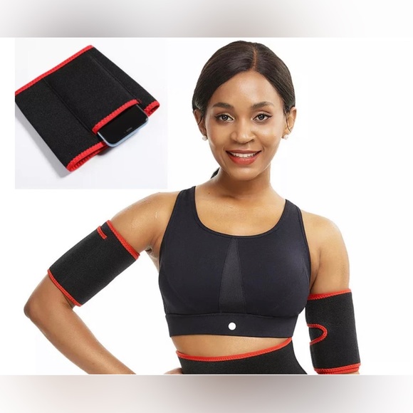 Yellow/Black Arm Trimmer w/Cellphone Pouch - Picture 5 of 5